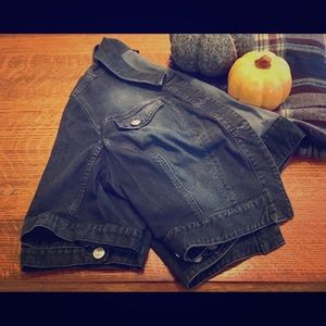 Cropped Denim Jacket